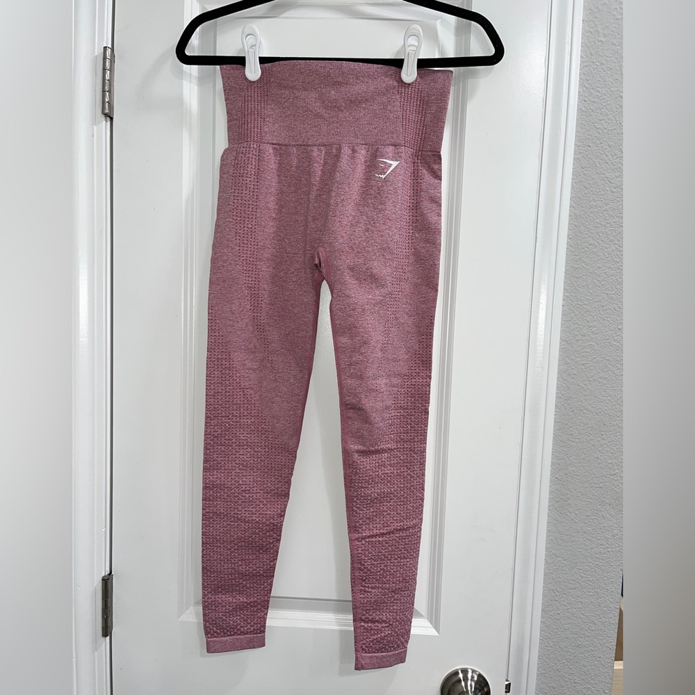 Pink Gymshark Workout Leggings